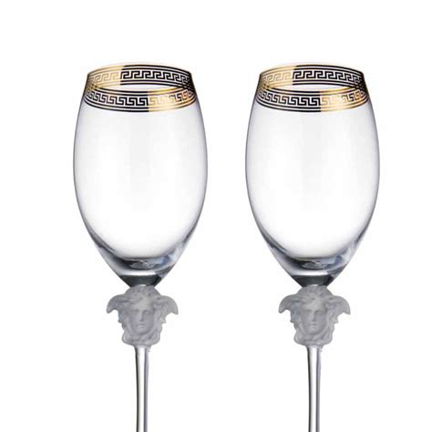 versace replica wine glasses|versace glass cups.